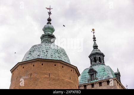 Kalmar slott (auf englisch Kalmar Castle) in der Stadt Kalmar, Schweden. Stockfoto