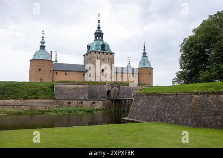 Kalmar slott (auf englisch Kalmar Castle) in der Stadt Kalmar, Schweden. Stockfoto