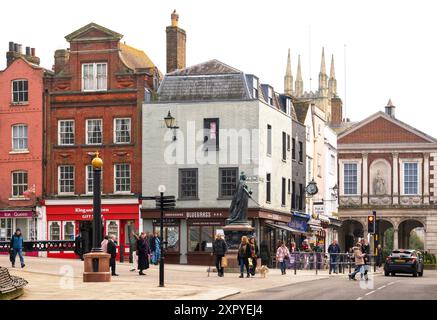 Stadtzentrum von Windsor, Berkshire, England Stockfoto
