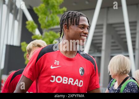 Fussball, Bundesliga, Herren, Training SC Freiburg - Freiburgs Junior Adamu *** Fußball, Bundesliga, Männer, Training SC Freiburg Freiburgs Junior Adamu Copyright: XFinleyxMörchx Stockfoto