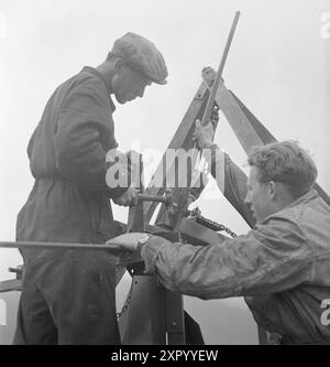 Aktuell 18-1949: Das Bulldozer Offensive Foto; Sverre A. Børretzen / aktuell / NTB ***FOTO NICHT BEARBEITET*** dieser Bildtext wird automatisch übersetzt dieser Bildtext wird automatisch übersetzt Stockfoto