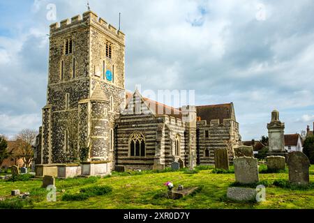 St. Helens Church, Buttway Lane, Cliffe, Kent Stockfoto