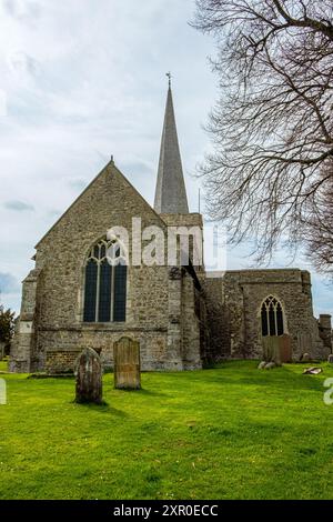 St. Werburgh Church, Church Street, Hoo, Kent Stockfoto