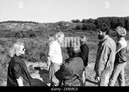 Kranflugzeug in Dünen Overveen, Zandvoort, Dunes, Overveen, 02-10-1985, Whizgle Dutch News: historische Bilder für die Zukunft. Erkunden Sie die Vergangenheit der Niederlande mit modernen Perspektiven durch Bilder von niederländischen Agenturen. Verbinden der Ereignisse von gestern mit den Erkenntnissen von morgen. Begeben Sie sich auf eine zeitlose Reise mit Geschichten, die unsere Zukunft prägen. Stockfoto