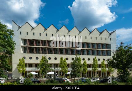 Neubau der Landesbibliothek Württemberg, Architekten Lederer, Ragnarsdottir, Oei. Stuttgart, Baden-Württemberg, Deutschland, Europa Stockfoto