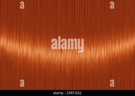 Realistischer roter Ingwerhaarhintergrund Stock Vektor