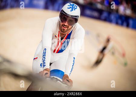 Saint Quentin En Yvelines, Frankreich. August 2024. Jan Vones aus Tschechien tritt am 8. August 2024 bei den Olympischen Spielen in Paris an. Quelle: Jaroslav Svoboda/CTK Photo/Alamy Live News Stockfoto