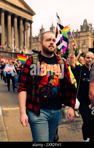 Liverpool Pride 27. März 07/2024 Stockfoto