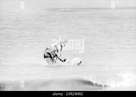 Geschäftiger Strand Zandvoort, geschäftig, Strand und Strände, Zandvoort, Zandvoort, 25-03-1989, Whizgle Dutch News: Historical Images Tailored for the Future. Erkunden Sie die Vergangenheit der Niederlande mit modernen Perspektiven durch Bilder von niederländischen Agenturen. Verbinden der Ereignisse von gestern mit den Erkenntnissen von morgen. Begeben Sie sich auf eine zeitlose Reise mit Geschichten, die unsere Zukunft prägen. Stockfoto