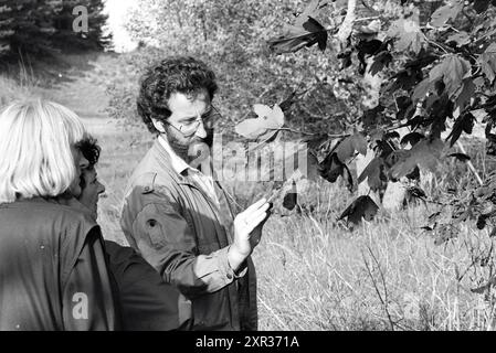 Kranflugzeug in Dünen Overveen, Zandvoort, Dunes, Overveen, 02-10-1985, Whizgle Dutch News: historische Bilder für die Zukunft. Erkunden Sie die Vergangenheit der Niederlande mit modernen Perspektiven durch Bilder von niederländischen Agenturen. Verbinden der Ereignisse von gestern mit den Erkenntnissen von morgen. Begeben Sie sich auf eine zeitlose Reise mit Geschichten, die unsere Zukunft prägen. Stockfoto