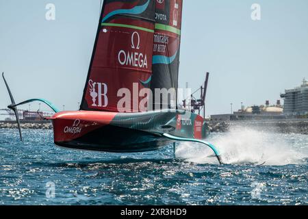 37. AMERICA's CUP TEAMS · Emirates Team Neuseeland Segeln in Barcelona. Katalonien - Spanien. ©Paul Todd/OUTSIDEIMAGES. KOM Stockfoto