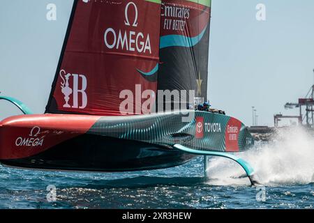 37. AMERICA's CUP TEAMS · Emirates Team Neuseeland Segeln in Barcelona. Katalonien - Spanien. ©Paul Todd/OUTSIDEIMAGES. KOM Stockfoto