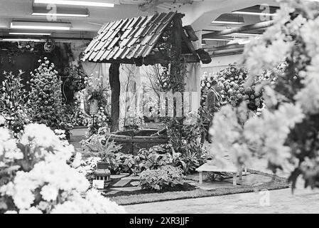 Blumenausstellung Aalsmeer, Blumenausstellung, 07-11-1968, Whizgle Dutch News: Historische Bilder zugeschnitten auf die Zukunft. Erkunden Sie die Vergangenheit der Niederlande mit modernen Perspektiven durch Bilder von niederländischen Agenturen. Verbinden der Ereignisse von gestern mit den Erkenntnissen von morgen. Begeben Sie sich auf eine zeitlose Reise mit Geschichten, die unsere Zukunft prägen. Stockfoto