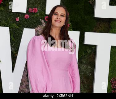 London, Großbritannien. August 2024. Kat Shoob nimmt an der UK-Gala „IT Ends With US“ im Odeon Luxe Teil. (Foto: Cat Morley/SOPA Images/SIPA USA) Credit: SIPA USA/Alamy Live News Stockfoto