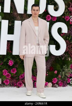 London, Großbritannien. August 2024. Taki Nabet aka Aiden London nimmt an der IT Ends With US UK Gala Screening im Odeon Luxe Teil. Quelle: SOPA Images Limited/Alamy Live News Stockfoto