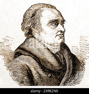 Ein altes graviertes Porträt von Sir William Herschel 1738–1822). Er war ein britisch-deutscher Astronom, Mathematiker und Musiker. Friedrich Wilhelm Herschel / Friedrich Wilhelm Herschel (1738–1822). Er ist bekannt für die Entdeckung von Uranus- und Infrarotstrahlung und wurde erster Präsident der Royal Astronomical Society - 356 / 5.000 ein altes Porträt von Sir William Herschel (1738–1822). Der britisch-deutsche, erfolgreiche Astronom (erster Präsident der Royal Astronomical Society), Mathematiker und Musiker. Friedrich Wilhelm Herschel / Friedrich Wilhelm Herschel (1738–1822). Stockfoto