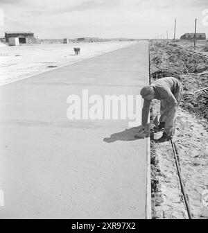 Derzeit 14-1949: Der europäische Nothafen bereitet sich auf starken Verkehr vor der Flughafen Sola wird mit zwei neuen Start- und Landebahnen ausgebaut. Foto; Sverre A. Børretzen / aktuell / NTB ***FOTO NICHT VERARBEITET*** dieser Bildtext wird automatisch übersetzt dieser Bildtext wird automatisch übersetzt Stockfoto