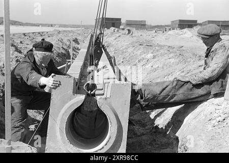 Derzeit 14.-1949: Der europäische Notfallhafen bereitet sich auf starken Verkehr vor der Flughafen Sola wird mit zwei neuen Start- und Landebahnen ausgebaut. Foto; Sverre A. Børretzen / aktuell / NTB ***FOTO NICHT VERARBEITET*** dieser Bildtext wird automatisch übersetzt dieser Bildtext wird automatisch übersetzt Stockfoto