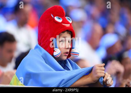 Paris, Frankreich. August 2024. Allgemeine Ansicht Wrestling : während der Olympischen Spiele 2024 in Paris in der Champ-de-Mars Arena in Paris, Frankreich . Quelle: YUTAKA/AFLO SPORT/Alamy Live News Stockfoto