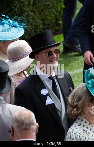 Ascot, Großbritannien. Juni 2024. Schauspieler Tim McInnerny im Royal Ascot am Ladies Day. Kredit: Maureen McLean/Alamy Stockfoto