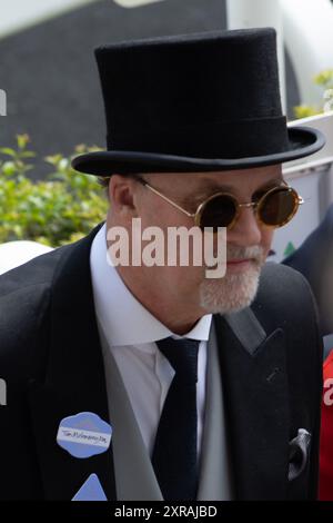 Ascot, Großbritannien. Juni 2024. Schauspieler Tim McInnerny im Royal Ascot am Ladies Day. Kredit: Maureen McLean/Alamy Stockfoto