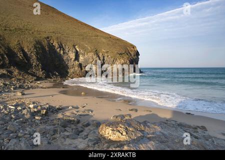 Kapelle Porth an der Nordküste von cornwall Stockfoto