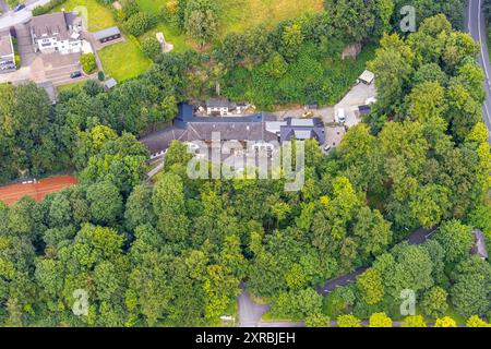 Luftbild, Kaiser-Heinrich-Bad, Mineralquelle, Belecke, Warstein, Sauerland, Nordrhein-Westfalen, Deutschland ACHTUNGxMINDESTHONORARx60xEURO *** Luftansicht, Kaiser Heinrich Bad, Mineralquelle, Belecke, Warstein, Sauerland, Nordrhein-Westfalen, Deutschland ATTENTIONxMINDESTHONORARx60xEURO Stockfoto