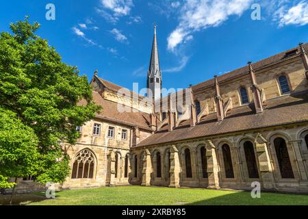 Innenhof des Klosters Maulbronn, Maulbronn, Baden-Württemberg, Deutschland Stockfoto