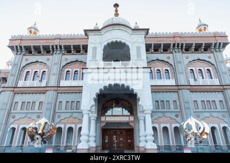 England, Kent, Gravesend, Der Guru Nanak Darbar Gurdwara Stockfoto