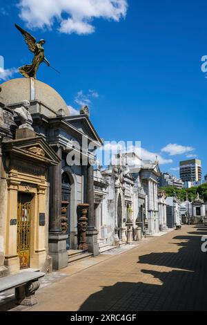 La Recoleta Friedhof Recoleta, Buenos Aires, Argentinien Stockfoto