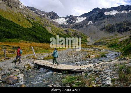 Cerro Martial, Ushuaia, Feuerland, Argentinien Stockfoto