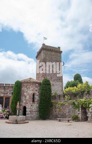 Chateau de la Napoule, Mandelieu-la-Napoule, Provence-Alpes-Cote d'Azur, Frankreich Stockfoto