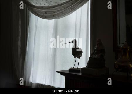 Das Innere des Anchers Hus, der Heimat der dänischen Maler Michael und Anna Ancher, in Skagen, Dänemark Stockfoto