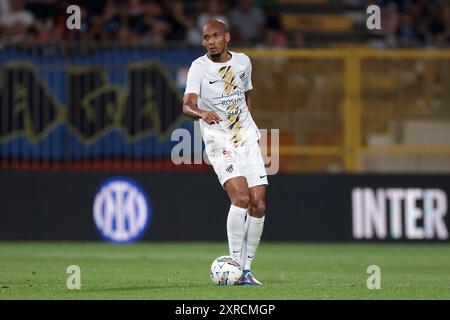 Monza, Italien, 7. August 2024. Fabinho von Al-Ittihad während des Freundschaftsspiels vor der Saison im U-Power Stadium in Monza. Der Bildnachweis sollte lauten: Jonathan Moscrop / Sportimage Stockfoto