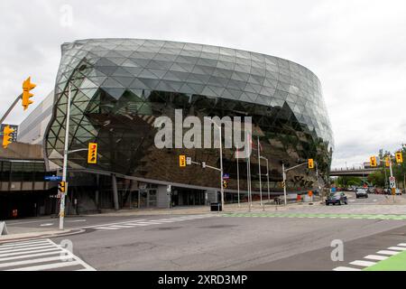 Ottawa, Kanada - 18. Juli 2024: Das Shaw Centre, Kongresszentrum in der Innenstadt von Ottawa Stockfoto