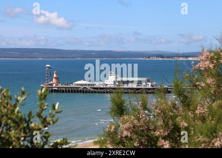 Pier von East Cliff, Bournemouth, Dorset, England, Großbritannien, Großbritannien, Großbritannien, Europa Stockfoto