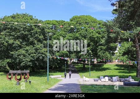 Horseshoe Common, Old Christchurch Road, Bournemouth, Dorset, England, Großbritannien, Großbritannien, Großbritannien, Europa Stockfoto