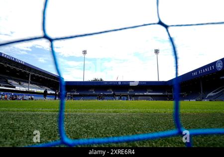 Ein allgemeiner Blick auf das Stadion vor dem Sky Bet Championship Match im MATRADE Loftus Road Stadium, London. Bilddatum: Samstag, 10. August 2024. Stockfoto