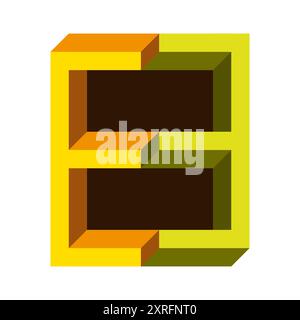 Hochglanz-3D-Chrom-Buchstabe E des englischen Alphabets, Retro futuristische aufgeblähte Ballon-Luftblasen-Schriftart, flüssiges flüssiges Metall mit glänzender Oberfläche, Vektor Stock Vektor