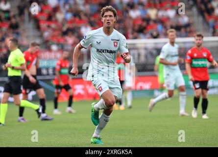 Nijmegen, Niederlande. August 2024. NIJMEGEN, NIEDERLANDE - 10. AUGUST: Sam Lammers vom FC Twente während des niederländischen Eredivisie-Spiels zwischen NEC Nijmegen und FC Twente im Goffertstadion am 10. August 2024 in Nijmegen, Niederlande. (Foto von Peter Lous/Orange Pictures) Credit: Orange Pics BV/Alamy Live News Stockfoto