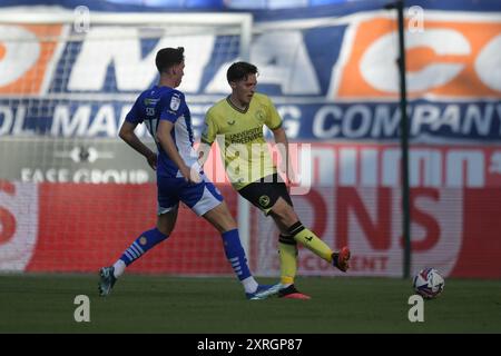 Wigan, England. August 2024. Conor Coventry während des Spiels der Sky Bet EFL League One zwischen Wigan Athletic und Charlton Athletic im Brick Community Stadium. Kyle Andrews/Alamy Live News Stockfoto