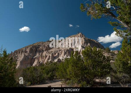 Tent Rocks im Kasha-Katuwe Tent Rocks National Monument, Cochiti Pueblo, New Mexico Stockfoto