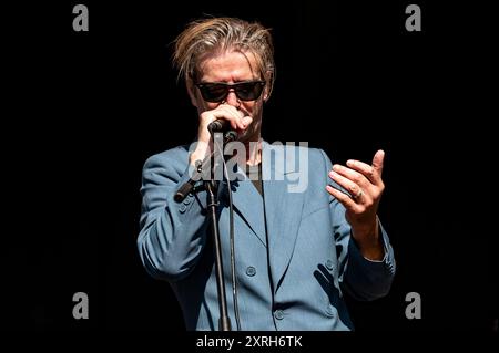 Bertrand Belin, Festival du bout du Monde 2024 Stockfoto