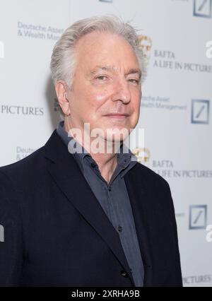 London, Großbritannien. Juli 2015. BAFTA veranstaltet am 15. April 2015 Einen Life in Pictures Photocall mit Alan Rickman auf der BAFTA in London, England, Großbritannien. Quelle: S.A.M./Alamy Live News Stockfoto