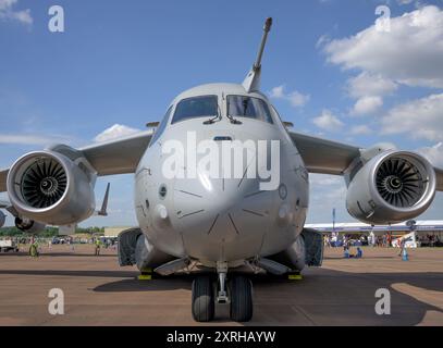 Portugese Embraer C-390 Millennium auf statischer Anzeige bei RIAT 2024 Stockfoto