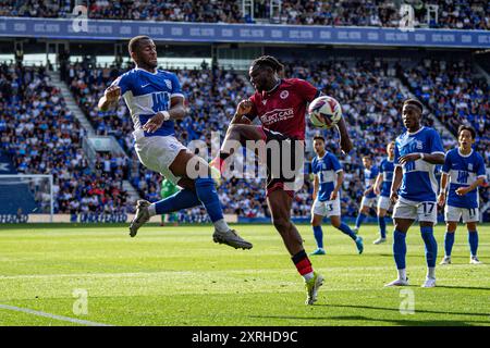 Birmingham, Großbritannien. August 2024; St. Andrew's @ Knighthead Park, Birmingham, England, EFL League One Football, Birmingham City versus Reading FC; Credit: Action Plus Sports Images/Alamy Live News Stockfoto