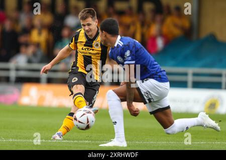 Boston, Großbritannien, 10. August 2024. Tony Weston von Boston United, während Boston United gegen Rochdale Vanarama National League, Jakemans Community Stadium Stockfoto