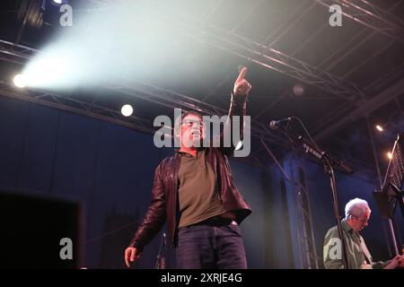 Rochdale, Großbritannien. August 2024. Ocean Colour Scene tritt beim Feelgood Festival auf. Rochdale, Großbritannien. Quelle: Barbara Cook/Alamy Live News Stockfoto