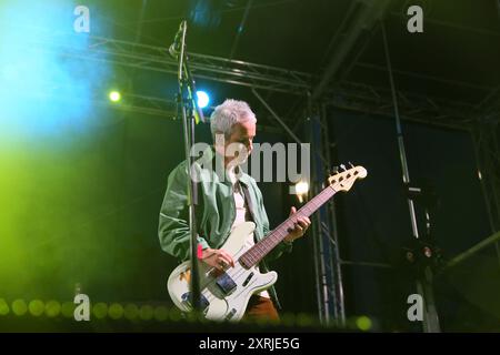 Rochdale, Großbritannien. August 2024. Ocean Colour Scene tritt beim Feelgood Festival auf. Rochdale, Großbritannien. Quelle: Barbara Cook/Alamy Live News Stockfoto