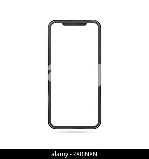 Modellvektor für Smartphones Stock Vektor